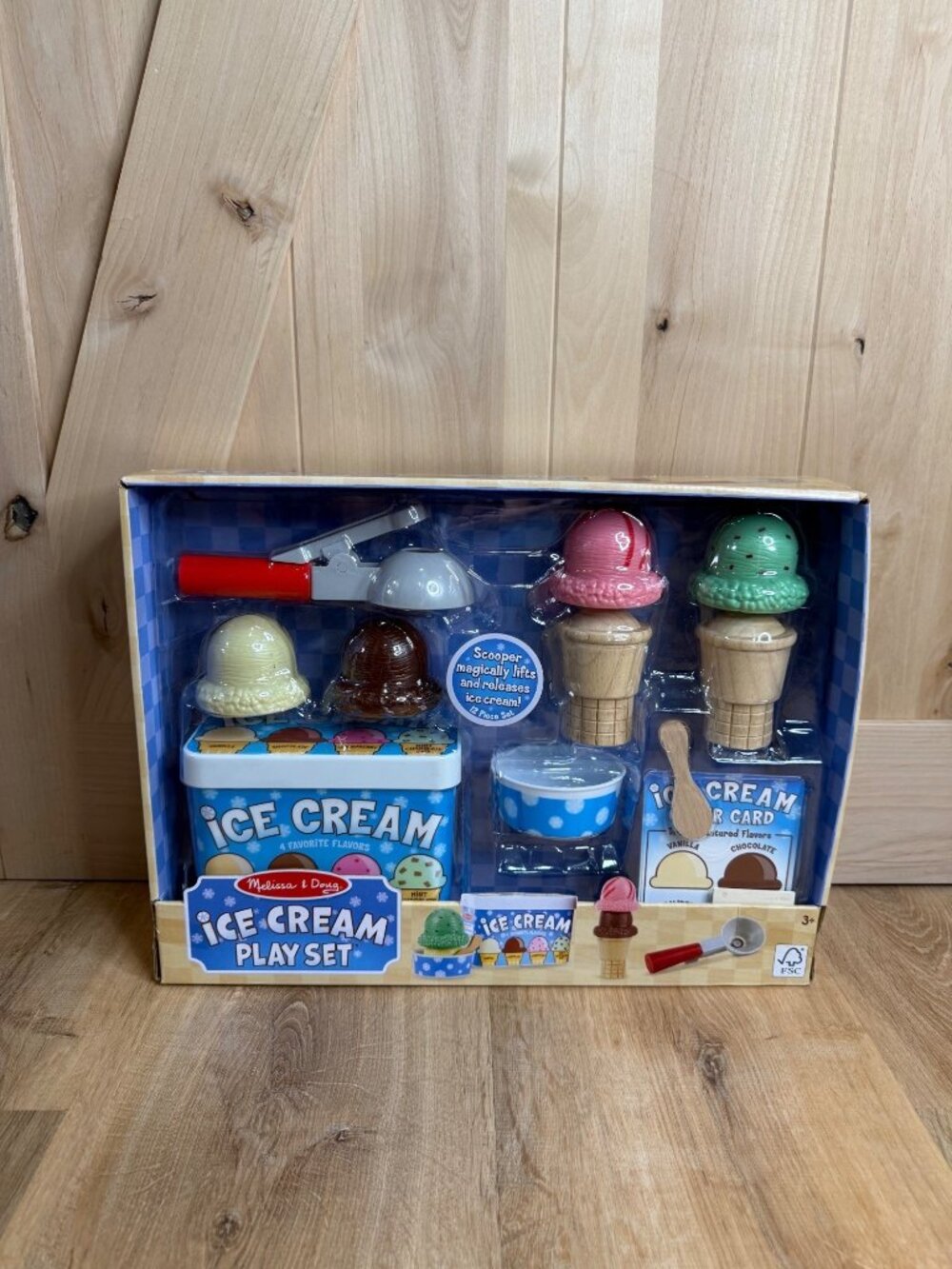 Melissa & Doug Ice Cream Play Set New Sealed